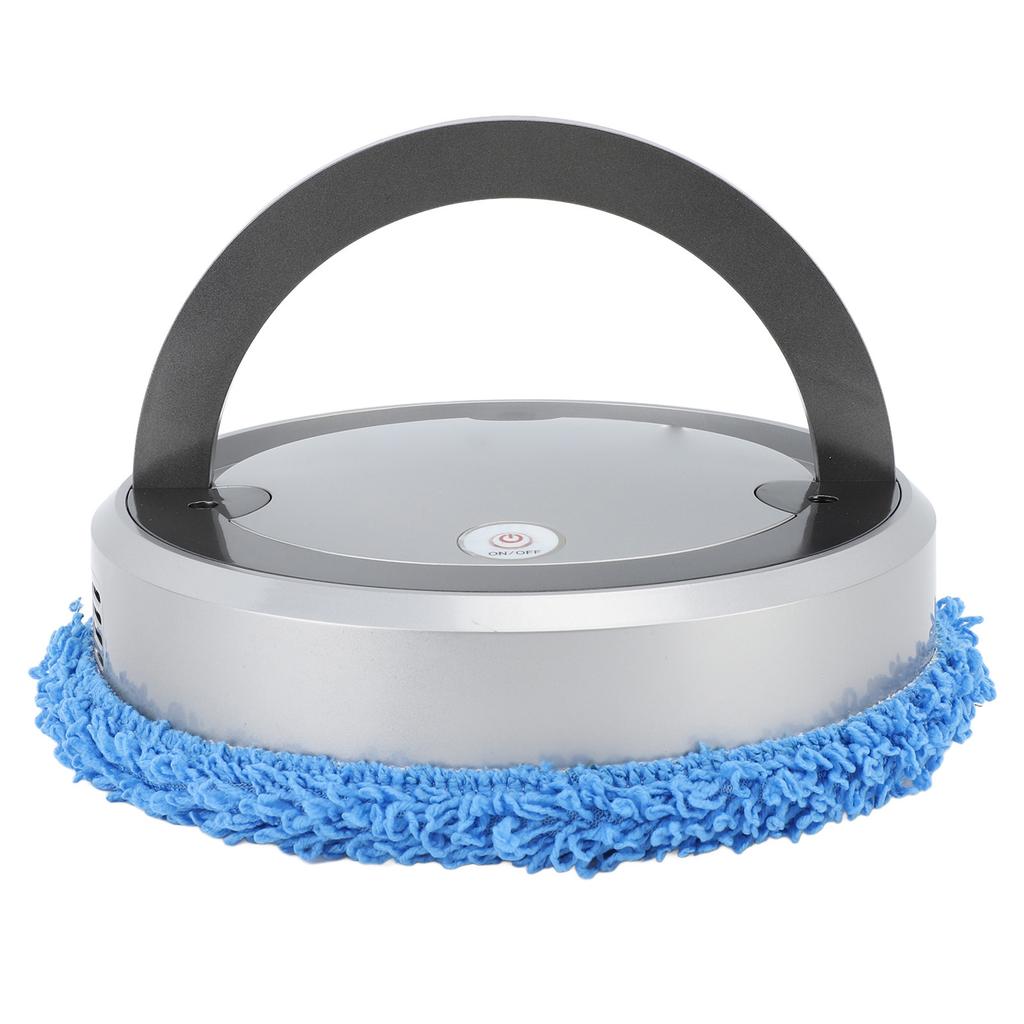 Mopping Robot Silver Gray Sprayable 2400 MAh 50ml Water Tank Wet Dry Intelligent Mopping Machine