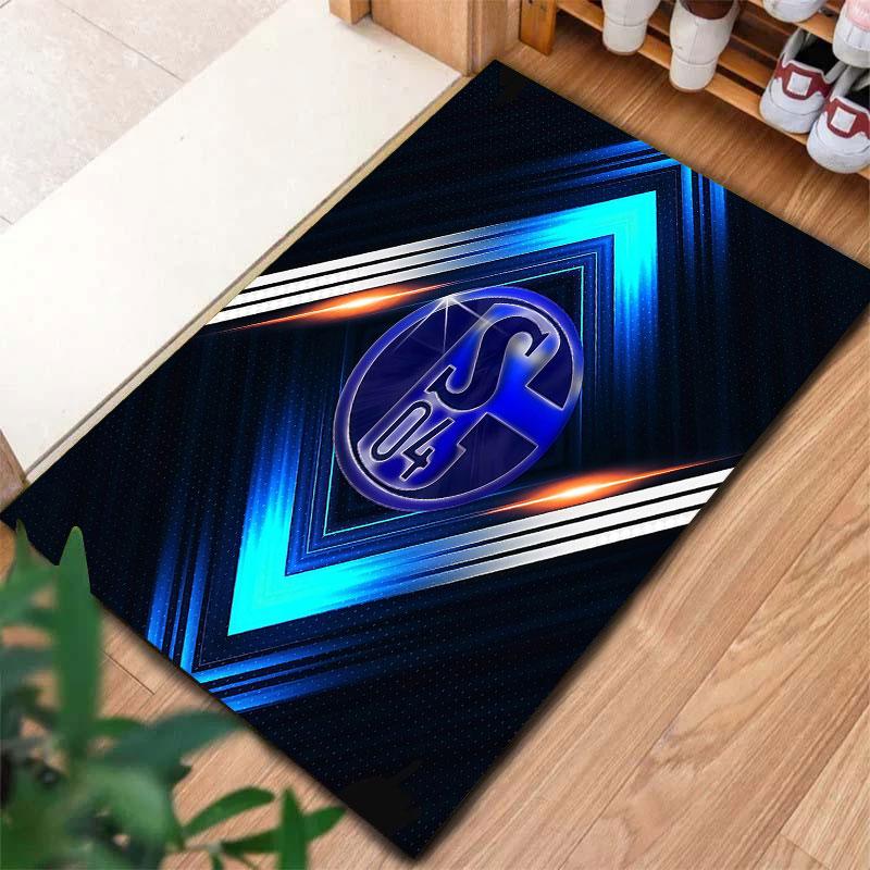FC Schalke 04 Carpet Rug for Living Room Bedroom Home Sofa Decoration,Kids Play Non-slip Floor Mat