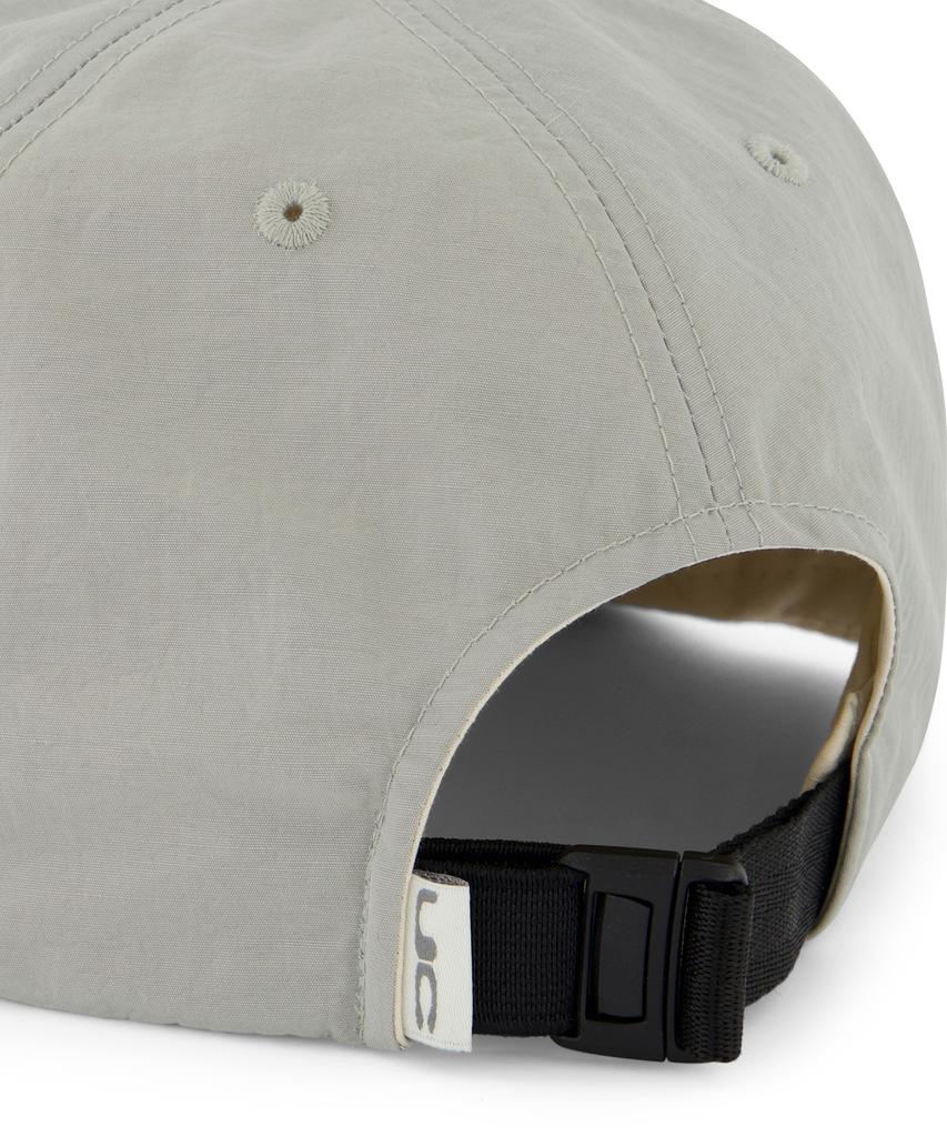Eondeokeonteulol Summer Nylon Flat Brim Snapback Unisex Baseball Cap Uc Line Duplex / Nylon F B / O Grey