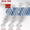 Stainless Steel Wire Rope Turnbuckle Tensioner