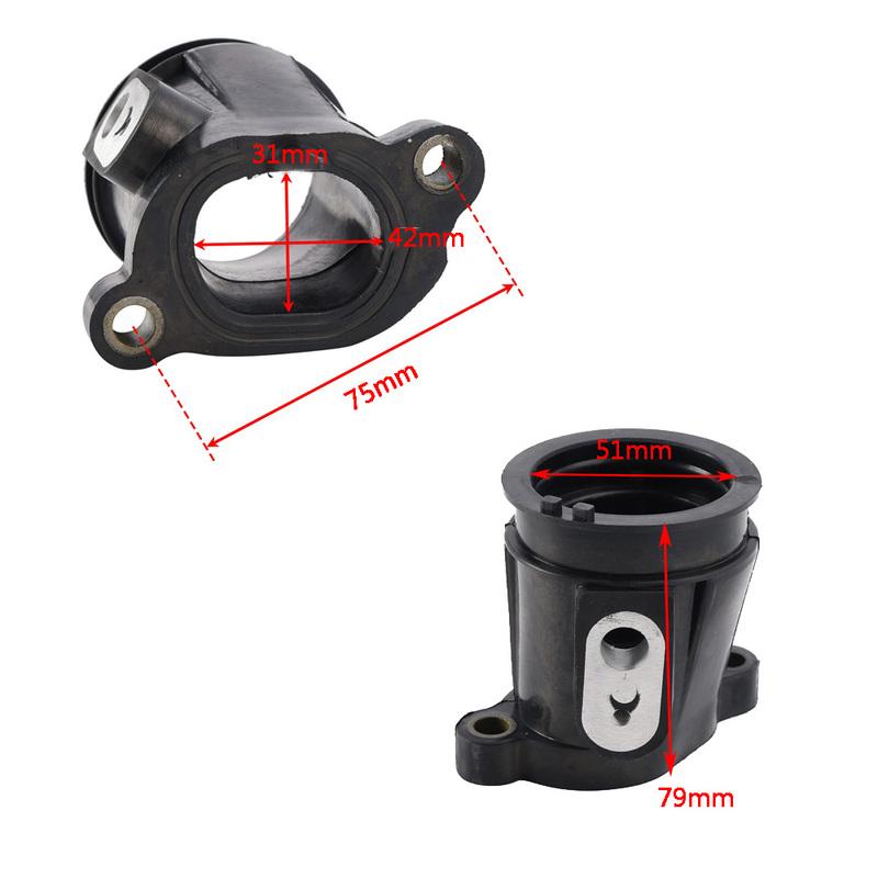 Carburetor Intake Manifold Joint Boot 5414317 For Polaris Ranger RZR 570 Crew EPS EFI