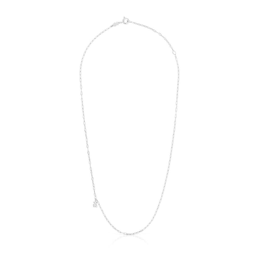 Tous Silver Bold Bear Necklace Oval Rings / Silver Bold Bear N Oval Rings / Necklace / 311562520