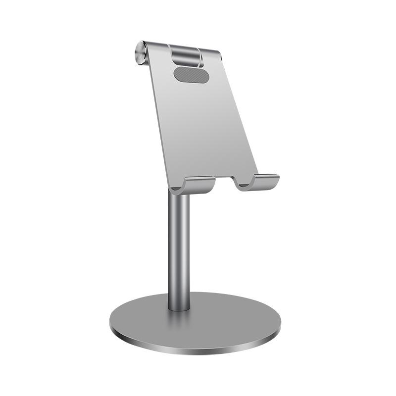 

Lazy Aluminum Alloy Desktop Mobile Phone Tablet Holder Live Online Class Mobile Phone Holder Multifunctional Shrinking Holder Adjustable height