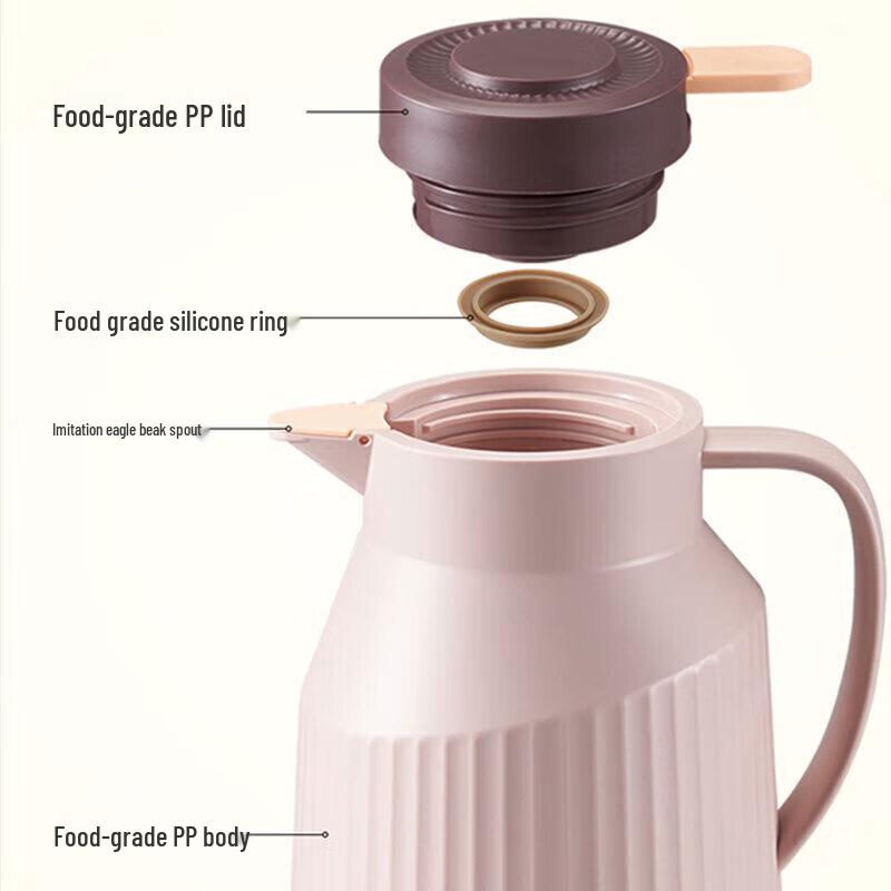 SUPOR 1.45L Glass Liner Thermos