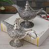 Vintage Legend Lamp Magic Genie Wishing Light Pot Classic Home Tabletop Decor Crafts Display Birthday Gift Wedding Christmas