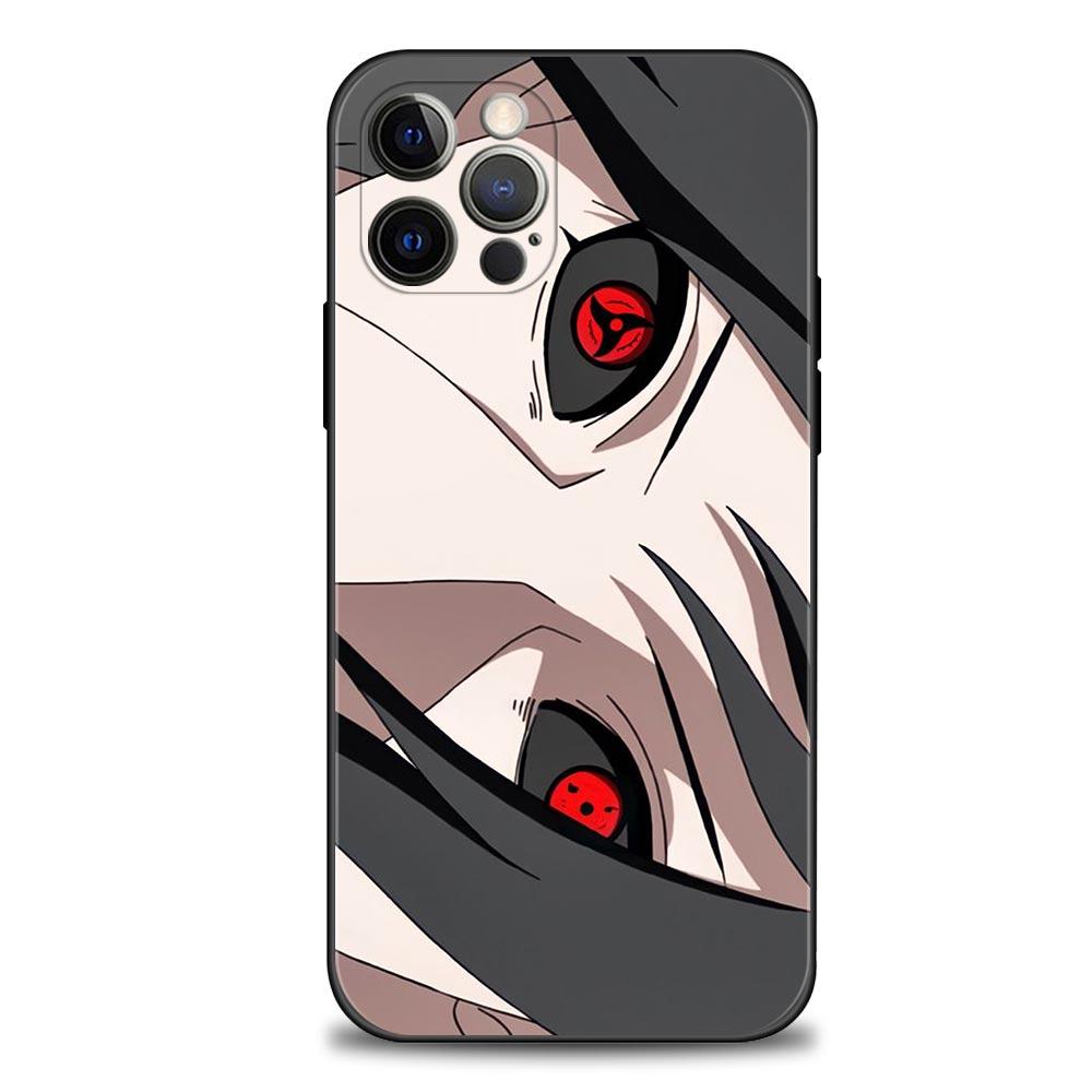 

Чехол для телефона iPhone 13 11 12 pro max XR X XS 8 7 6 6s plus 5 5S SE 13mini 12mini, силиконовый чехол, аниме Наруто Para iPhone SE(2020)