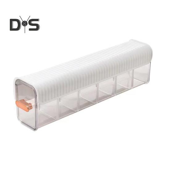 Przezroczysty organizer ścienny do przechowywania bielizny z pokrywką, łatwy montaż, wiszący na ścianie organizer ścienny do przechowywania bielizny i majtek