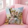 Classic Japanese Game MMonster Hunter Wilds Cushion Cover Pillow Case Soft Skin Friendly Fabric  Concealed Zipper