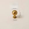 French-style vintage alloy handle for wardrobe doors, cabinets, drawers, shoe cabinets, and furniture in American antique bronze