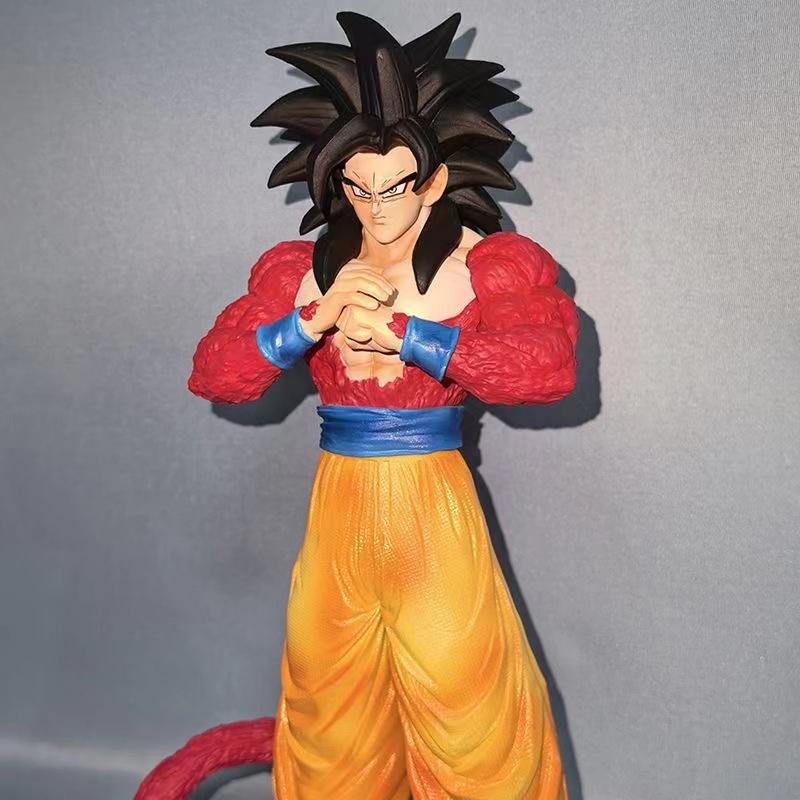 Anime Dragon Ball Z SSJ4 Son Goku Figurine Super Saiyan 4 Goku Figurine PVC Figurines d'Action Modèle de Collection Jouet Cadeaux