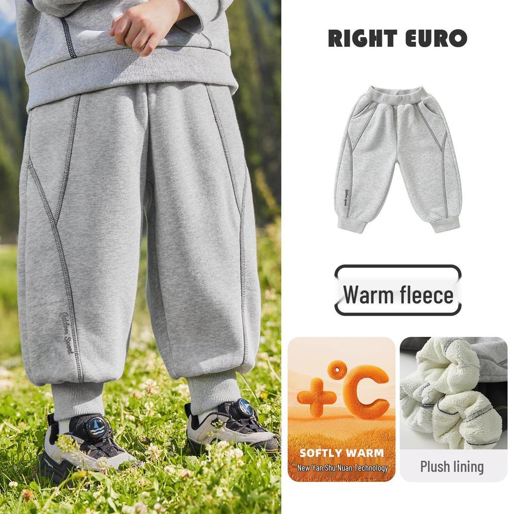 2025 New Boys' Thickened Hooded Cotton Jacket - European Winter Style with Contrasting Colors for Toddlers and Children