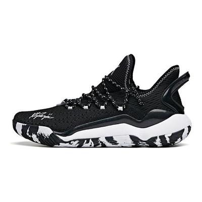 Light Cavalry 5 Versatile Shock Absorbing Non-Slip Durable Low-Top Basketball Shoes Men Sneaker Black White 112021608-5
