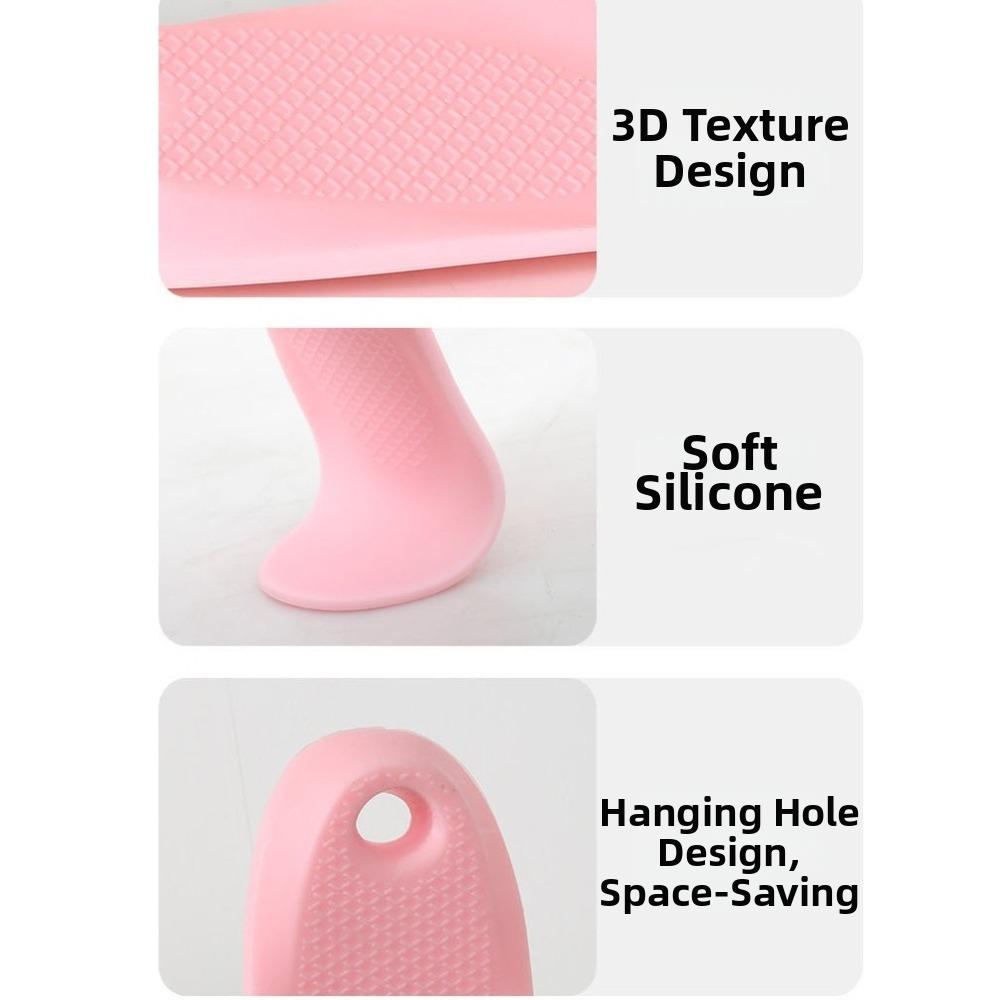 Safety Guard Anti-Slip Pet Door Stopper Thickened Silicone Door Wedge Windproof Anti Pinch Door Plug Home Use