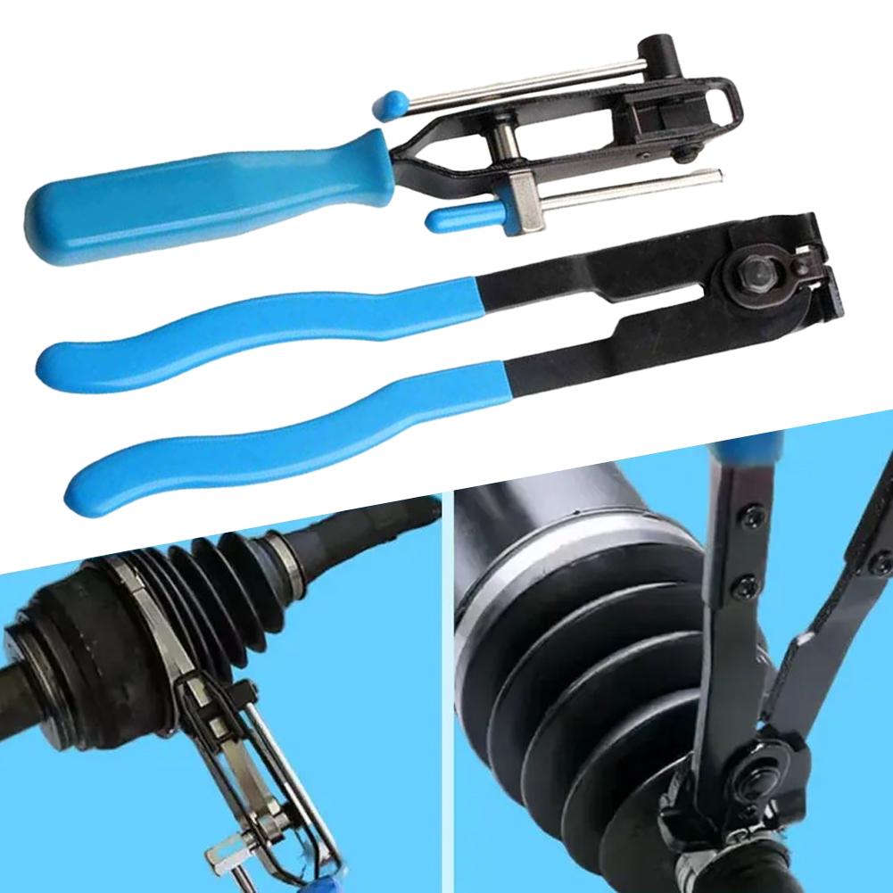 1pcs/Car Banding Hand Tool Kit CV Joint Boot Clamp Pliers For Exhaust Pipe Hose Axle Fuel Filter Hand Installer Tool H8X0