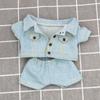 Children's Gift Casual Wears Cotton Jeans Daily Outfit Dress Up Jacket Pants Clothes Suit Denim Coat Tops Toys