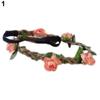 Boho Style Floral Flower Headband Festival Party Wedding Lady Garland Hairband