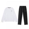 Simple Loose Breathable Long Sleeve Sweatshirt Comfortable Versatile Long Pants Casual Sports Suit AWDTC73-2+AKLUC03-1