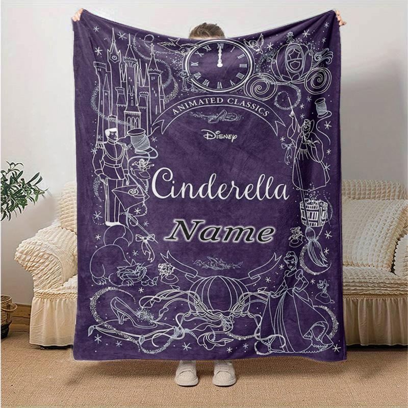 Custom 1pc Mermaid Fantasy Adventure Blanket, Soft And Comfortable Blanket, Casual Warm, Camping Travel Blanket, Birthday Gift Q910195