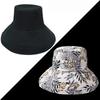 Women's Bucket Hat Double-Sided Fisherman Hat Big Brim Sun Visor for All Seasons