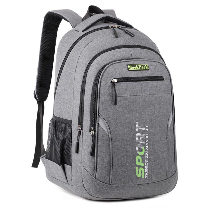 Breathable Backpack Oxford High Capacity With Laptop Sleeve For School Students