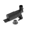 ACROPIX Windshield Washer Pump for Citroen, C3, Peugeot, 307, Black, 2 Pack