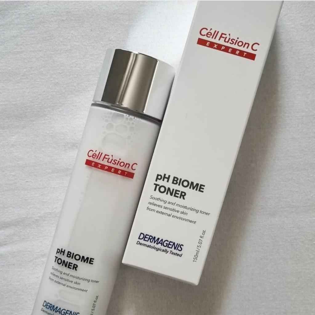 Cell Fusion C Expert Dermagenis pH Biome Toner 150ml, Moisturizing, Korean Cosmetics, Kbeauty