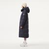 Tambor Women's Long Detachable Hood Relaxed Fit Down Jacket