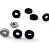 2Pcs Sponge Auxiliary Ring Positioning Sleeve Shock Absorbers Analog Joy Stick