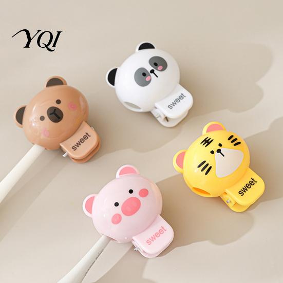 Bathroom Countertop Decoration Cute Animal Toothbrush Protective Cover, Dust-proof Breathable Case, Travel Case Lightweight Portable Accessories