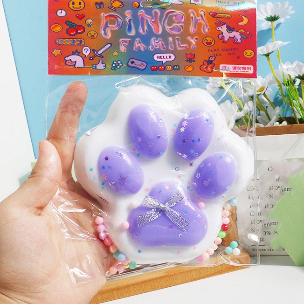 

Супер велика іграшка Cat Paw Squeeze Toy Kneading Cat Paw Pinch Toy Cartoon Fidget Toy Kids Tricky Doll Style 5