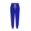 Women's Color Loose Slimming Running Fitness Pants High Waist Lace-up Small Foot Pocket Pant Pant