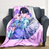 1Pc Fantasy Tiger Girl Blanket For Couch Bed Plush Cozy Fuzzy Blanket Super Soft Warm Blankets For Fall And Winter 0918191