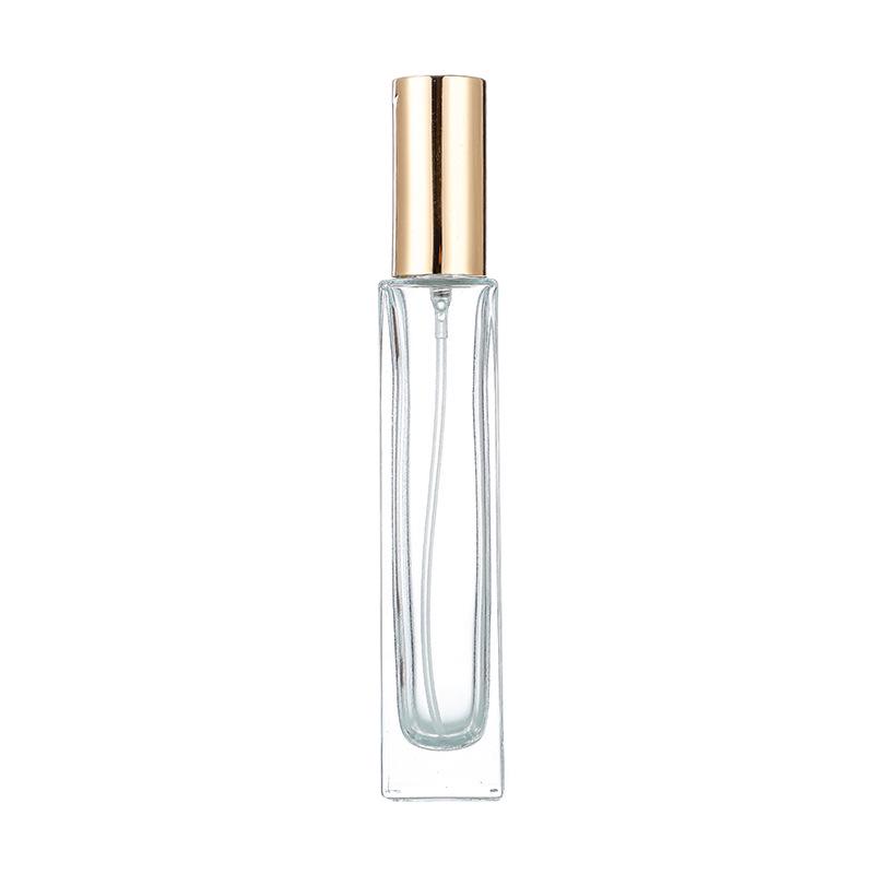 Square Glass Perfume Spray Bottle - Available in 30ml & 100ml