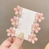 2023 Summer Camellia Mini Hair Claw Clip for Girls
