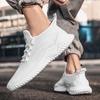 High Quality Men Shoes Casual Sneakers Breathable Lightweight Big Size Lace-up Mesh Walking Sneakers Ultralight Running Shoes