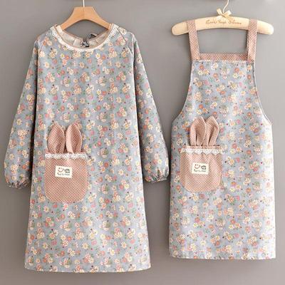 Fashionable Plus Size Oil-Proof Stain-Resistant Full Coverage Kitchen Apron