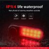 Bicycle Taillights Type-C Super Bright Road Bike Rear Lights Waterproof USB Rechargeable Cycling MTB Lamp