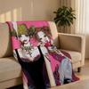 Anime N-NANAS Throw Short Plush Throw Blanket Soft Skin-Friendly Multi-Scene Home Office