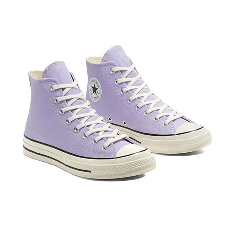 Converse 1970s Chuck Taylor All Star Trendy Casual Versatile High Top Canvas Shoes Unisex Taro Purple