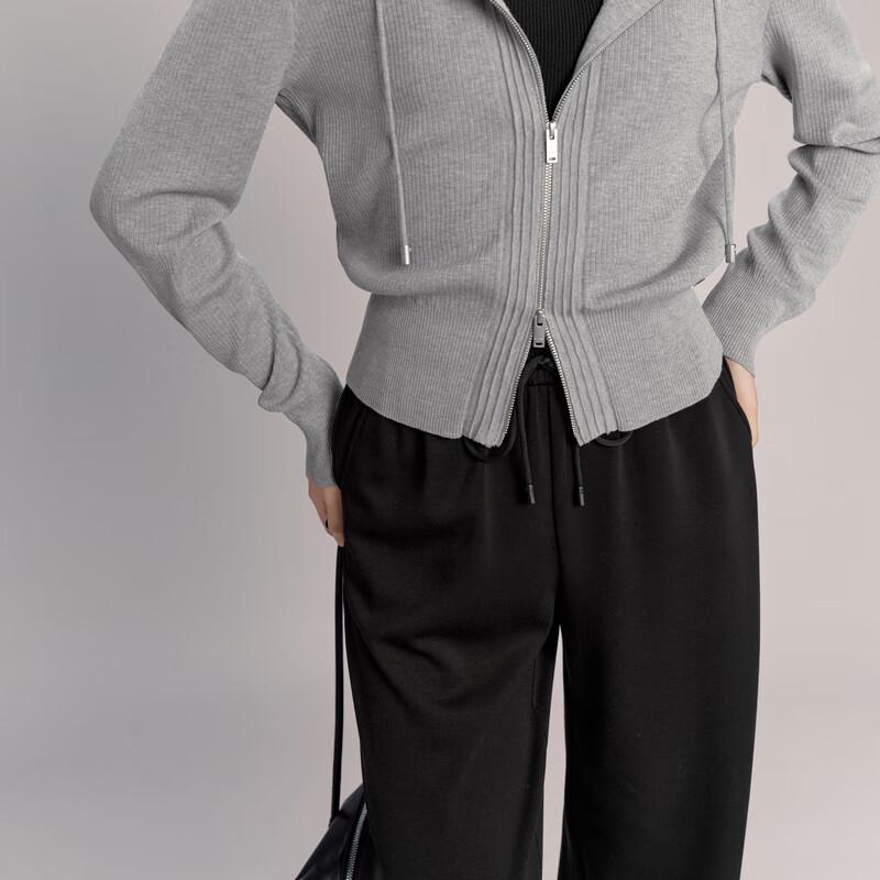 eifini Women's High-Waist Drawstring Wide-Leg Casual Pants