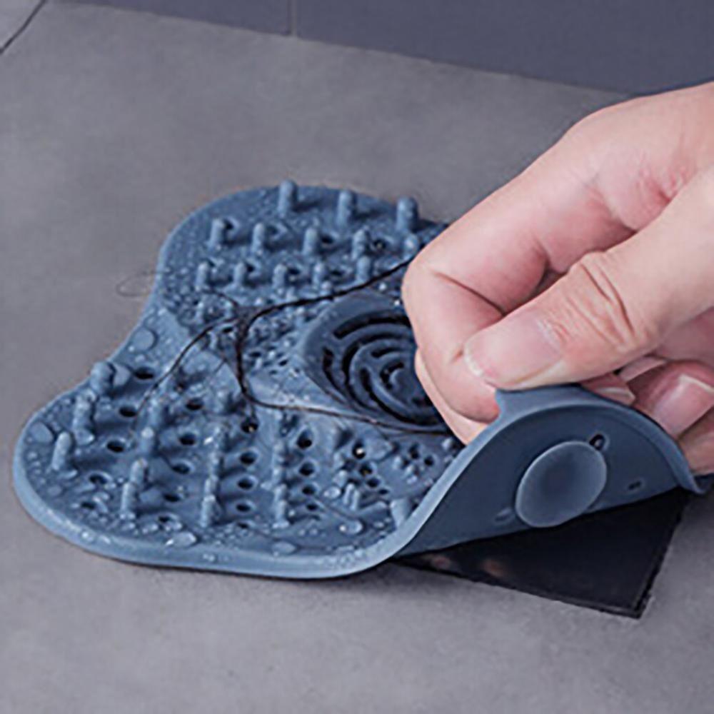 Floor Drain Sink Strainer Square Shape Mesh Trap Shower Drain Pad  Kitchen Bathroom Accessories