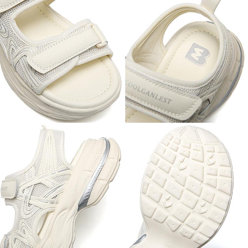 2025 New Women's Sandals Women's Fashion Sports Sandals Velcro Premium Platform Summer Women's Shoes