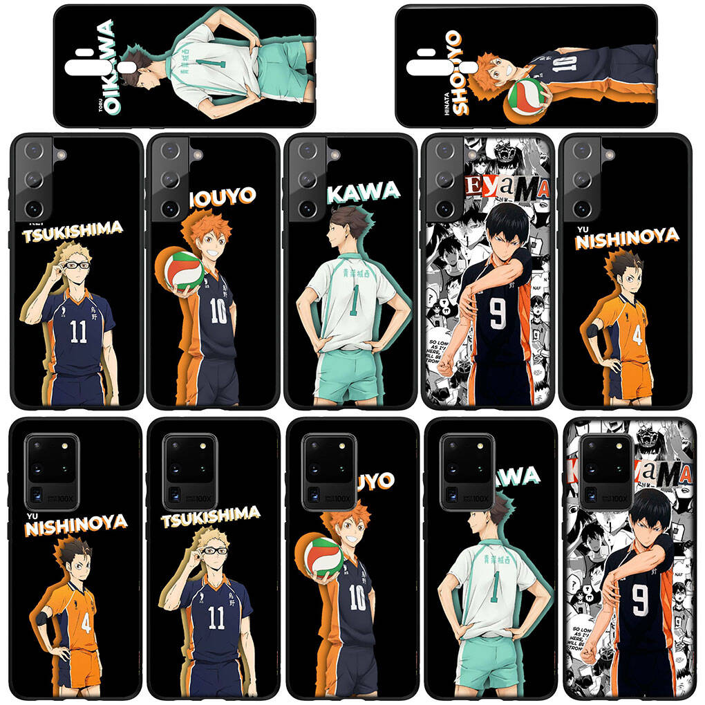 for Motorola Moto Edge 70 60 50 G54 G86 Samsung Galaxy S25 iPhone 17 16 15 Xiaomi Redmi Note 14 13 Pro Max Phone Case Anime Haikyuu Hinata Shoyo Cover