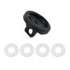 About 8g Bike Computer Holder Accessories Black ABS