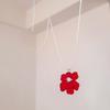 Sweet Irregular Flower Pendant Necklace Party Jewelry Fashion Statement Choker Fashion Simple Cord Collar Necklace