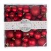Irregular Electroplated Christmas Ball Ornaments: Painted Hanging Tree Decorations with Gift Box