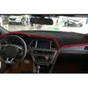 Fit For Hyundai Sonata 16-18 Dashboard Cover Dashmat Dash Mat Pad Sun Shade Red