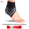 1Pc Ankle Brace Support Compression Sleeve Breathable Running Foot Bandage Football Cycling Protective Wrap Sport Socks