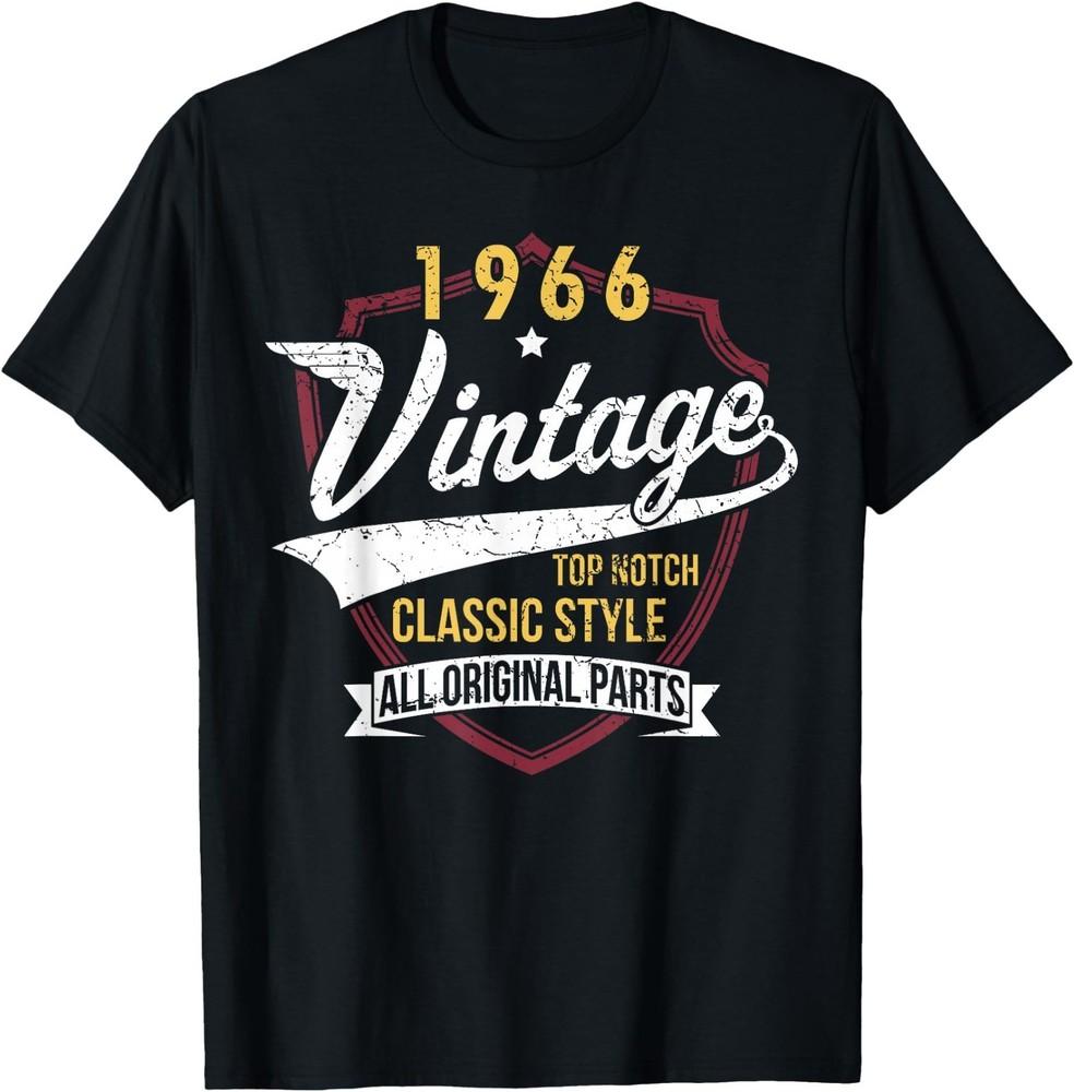 

Classic 60th Birthday Decorations Men 60yr 1966 TShirt Unisex T-Shirt XXXL