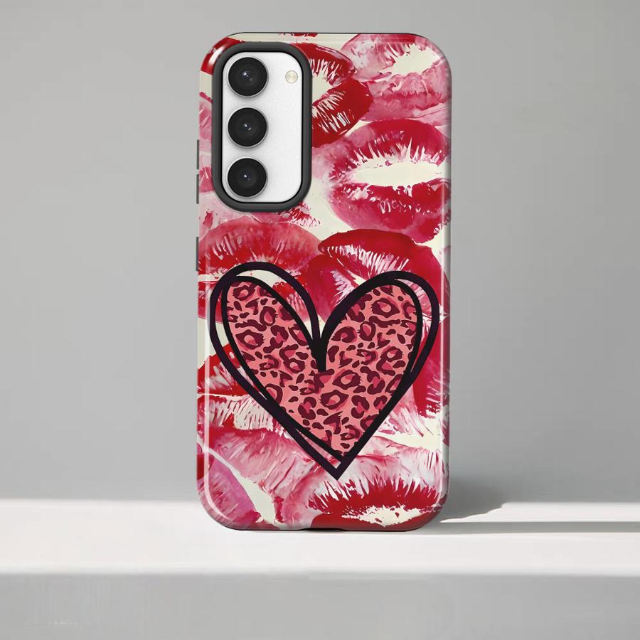 Phone Case for Samsung Galaxy S25 S20 FE S25Ultra A26 S23 A56 A36 S23Ultra S24 Ultra A16 Soft Cover Capa Fashionable Sexy Red